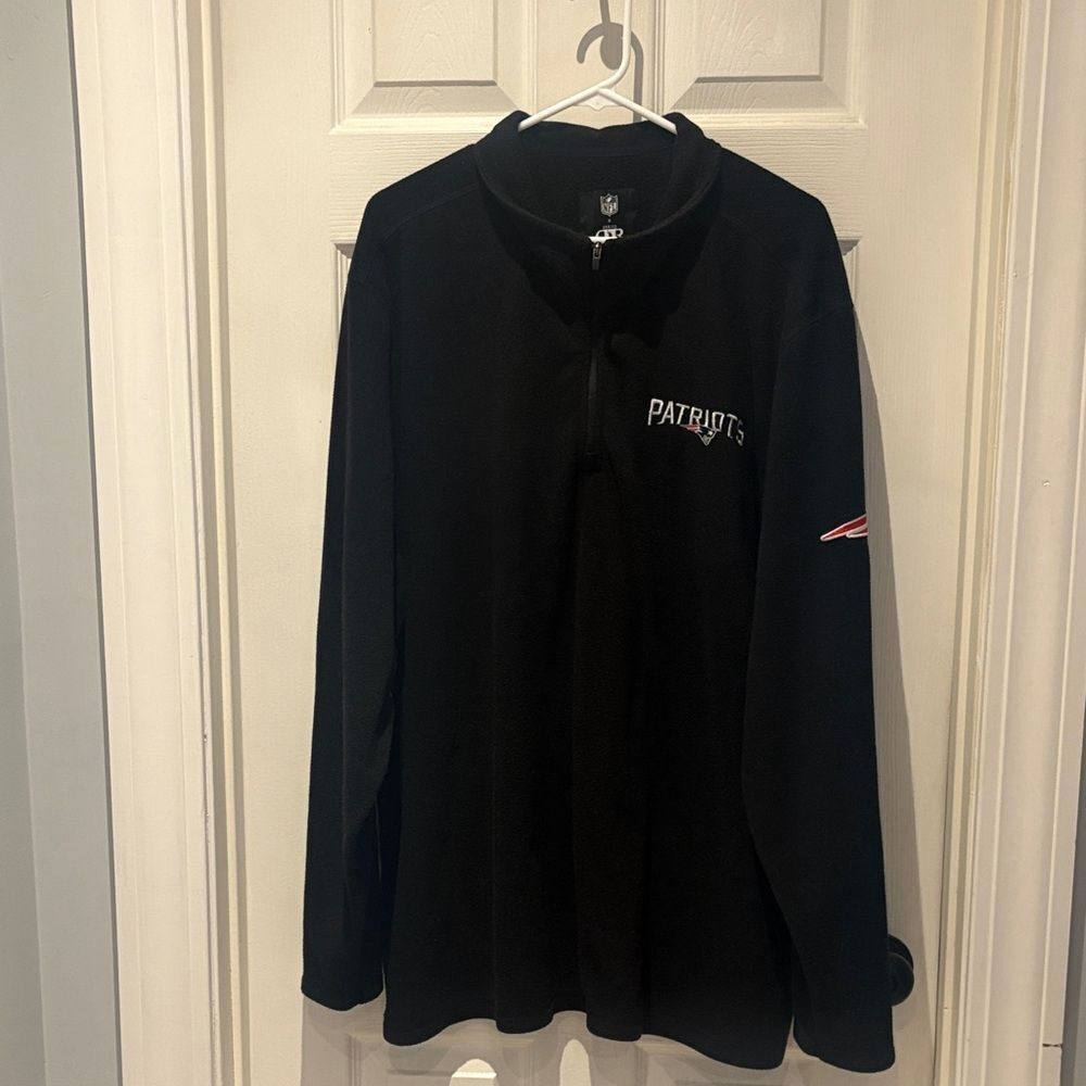 NFL Darius Rucker Fleece Quarter-Zip Pullover Patriots SZ  XXXL